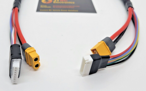 Battery Lead 6s Charge Balance XT60 To XT60 style Lipo 24in long - Picture 2 of 2