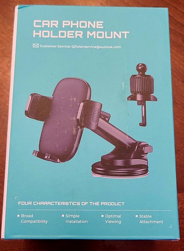 Phone Holder Mount Phone Mount for Car Windshield Dashboard Air Vent Universal - Picture 2 of 4