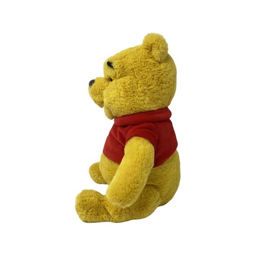 Disney Store Winnie The Pooh Plush Stuffed Animal Red Shirt 15" - Picture 3 of 4