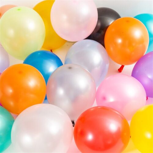 5" Small Round Balloons Cute Mini Latex Birthday Wedding Party Balloon Baloon UK - Picture 44 of 52