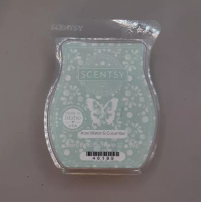 Scentsy Wax Bar Aloe Water And Cucumber | eBay