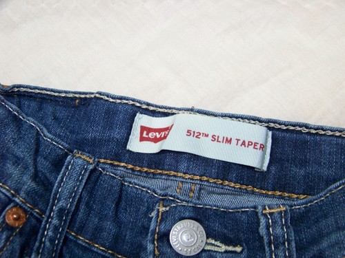Boys Levi's 512 Slim Taper Jeans - Size 12 R (26 x 26) - Picture 5 of 10