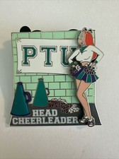 Disney WDW LE Pin Trading University PTU Jessica Rabbit Head Cheerleader (A7)