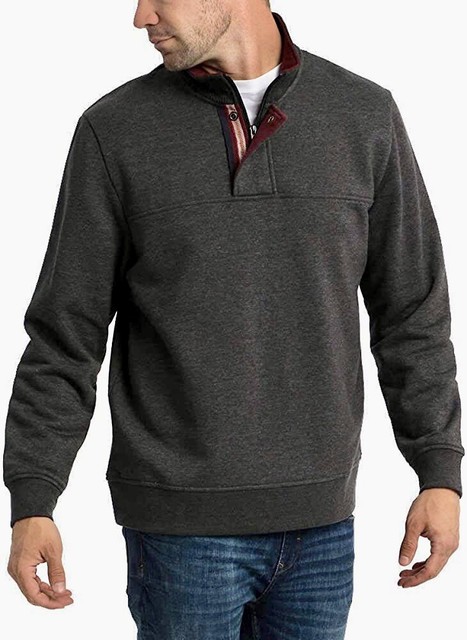 Orvis Mens XL Signature Sweatshirt 1/4 