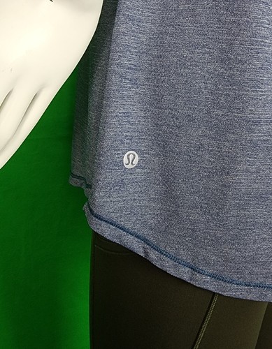 Lululemon Hot Like Agni Singlet Heathered Medianoche Azul Marino Talla 2 (4?) - Imagen 4 de 12