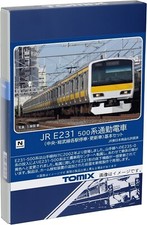 TOMIX 98839 N Gauge JR Commuter Train E231 500 Chuo/Sobu Line Basic Set 6-Car