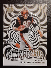 2023 Panini Illusions Football Funkadelic Insert #4 - Cris Collinsworth