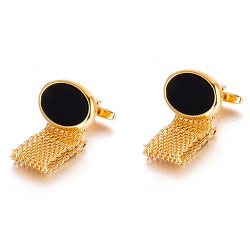 Fashion Men Cufflinks 1 Pair of Shirt Suit Cuff Links Jewelry Rhinestone Classic - Picture 51 of 91