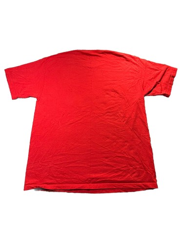 T-shirt grafica uomo Boston Red Sox taglia XL rossa manica corta di Majestic Baseball - Foto 2 di 9