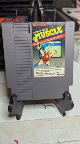 M.U.S.C.L.E. Nintendo Entertainment System NES 5 Screw Cart & Sleeve Cleaned - Picture 1 of 2