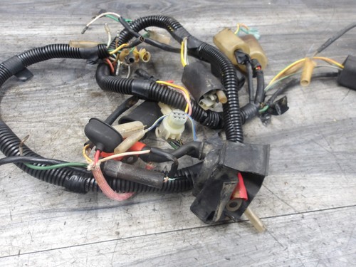 1984 84 HONDA ATC 200E 200 E  3-WHEELER WIRE HARNESS WIRING WIRES PLUG PLUGS - Foto 5 di 6