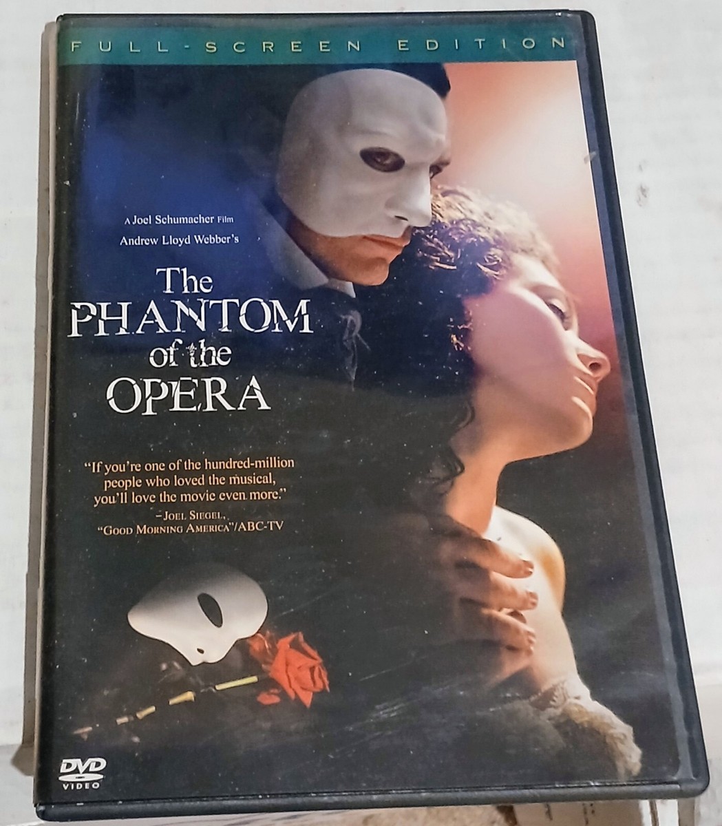 Phantom of the Opera (DVD, 2004,Warner Brothers) | eBay