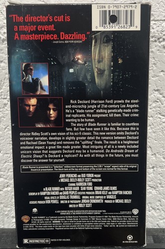 Blade Runner Widescreen Directors Cut rare Screening Copy - Picture 2 of 3