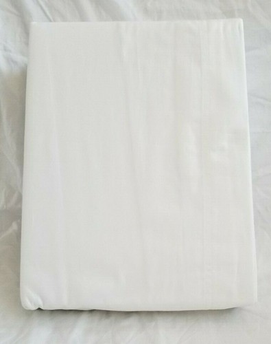 4 pc Calvin Klein 300 TC Double Stitch Sateen White Queen Sheet Set NIP - Picture 6 of 10