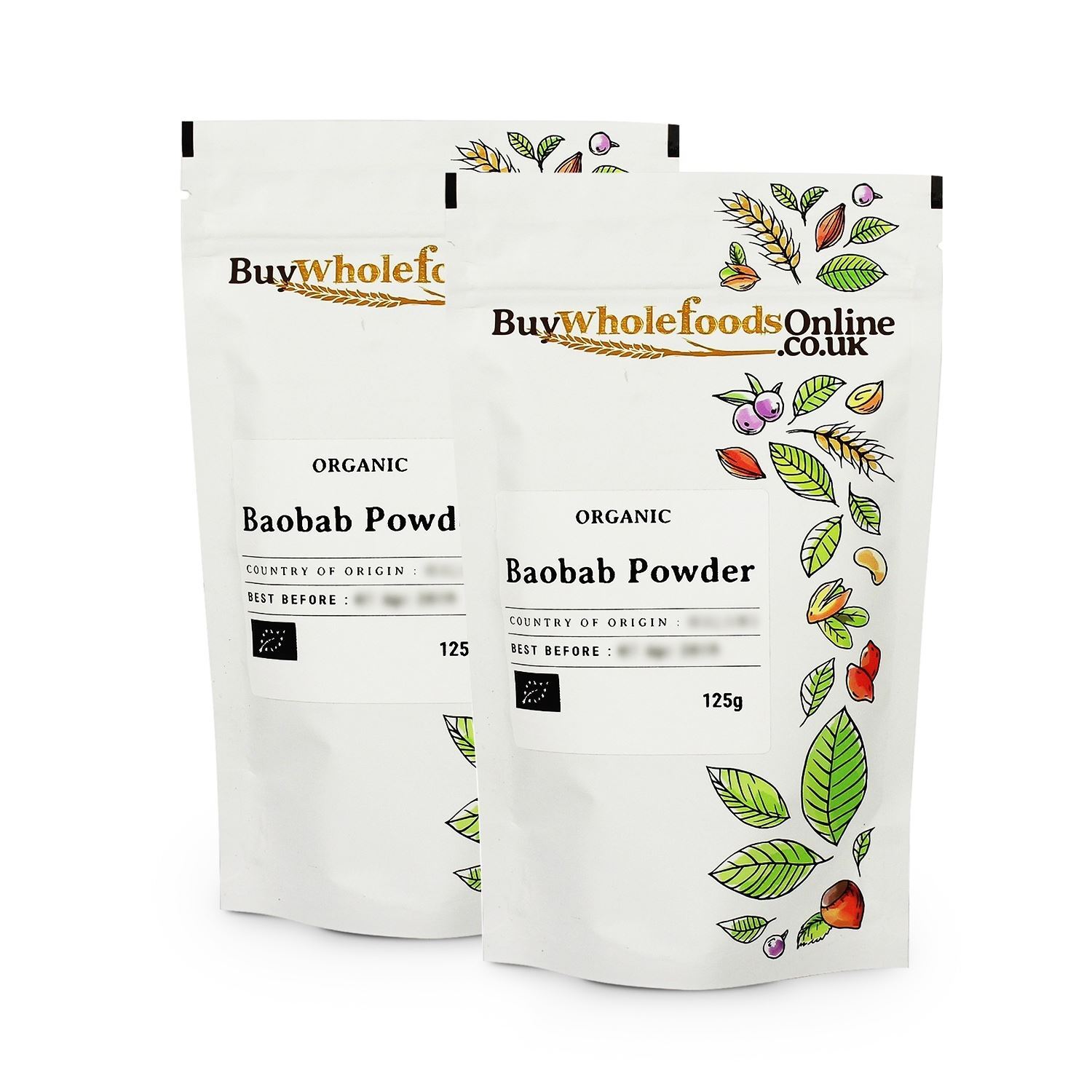 Organic Baobab Powder 250g | BWFO | Free UK Mainland P&P