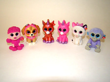 Lot of 6 TY Beanie Boos Minis Mixed Lot No Repeats