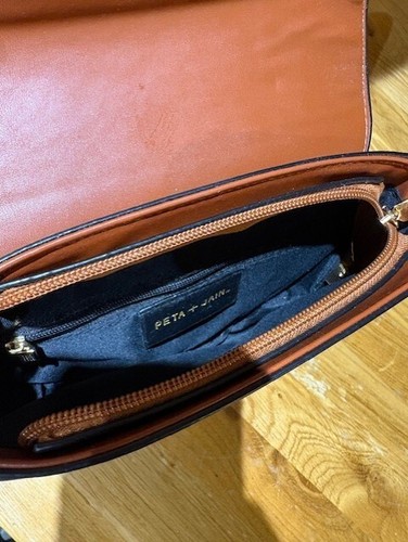 sac a main peta jain marron neuf - Imagen 9 de 11