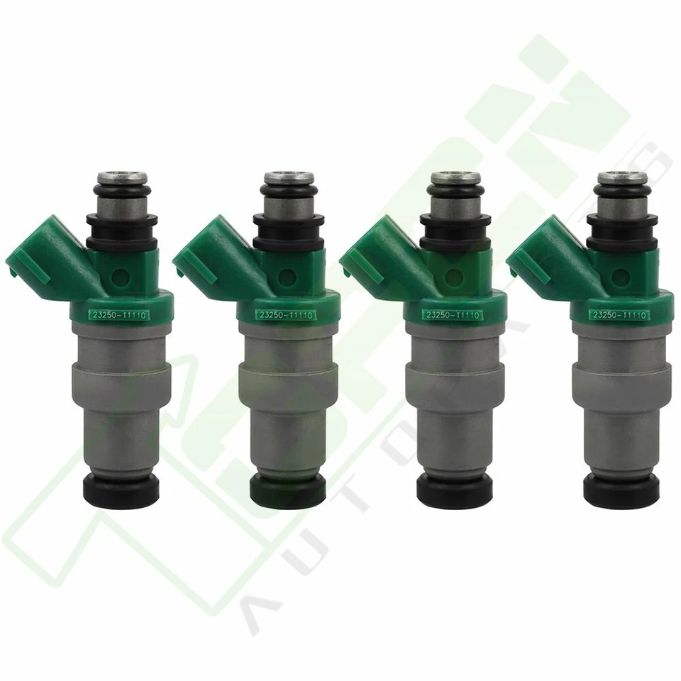 4 inyectores de combustible para Toyota Paseo Tercel 1,5 L I4 1998 1997 1996 1995 Foto 4 de 4