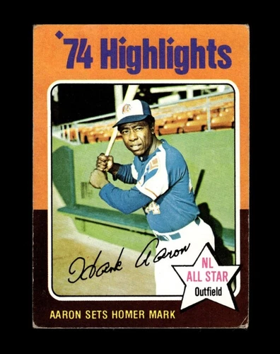 1975 Topps Set-Break #  1 Hank Aaron LOW GRADE *GMCARDS*