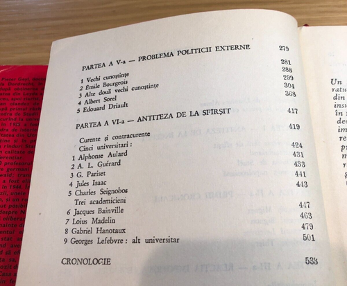 NAPOLEON PRO SI CONTRA Pieter Geyl * Romanian language translation * 1968 HCDJ - Picture 13 of 24