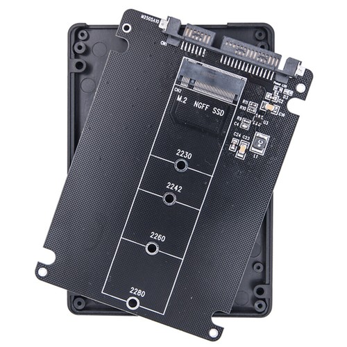 M.2 NGFF SSD To SATA3 External Hard Drive Box 6Gbps Adapter Card Dual-Use for PC - Afbeelding 15 van 17