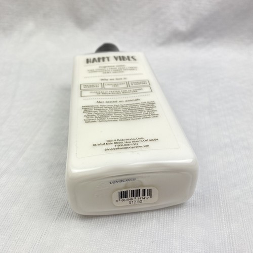 Bath & Body Works RETIRED HAPPY VIBES Body Lotion 8 oz New - Picture 4 of 4