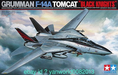 Tamiya Aircraft Model 1/32 Airplane Grumman F-14A Tomcat BLACK KNIGHTS 60313