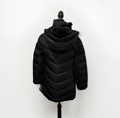 Andrew Marc Women's Mixed Media Hooded Puffer Walker Jacket Size Medium - Picture 6 of 10