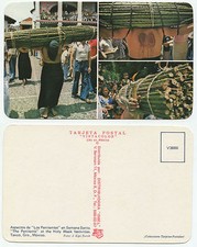 27970 - Los Penitentes - Semana Santa - Taxco, Mexico - Old Postcard