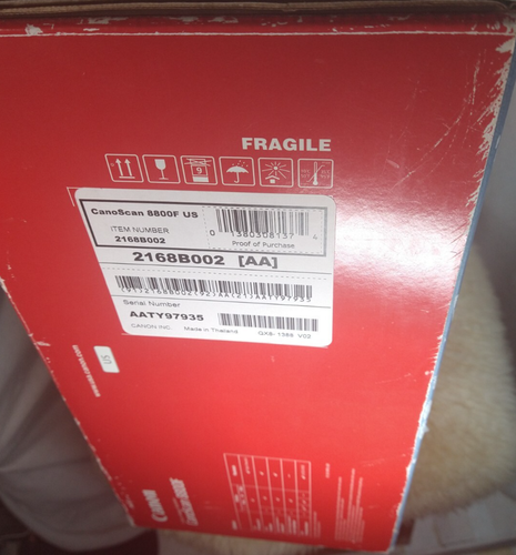 CANON Canoscan 8800F Flatbed Photo/Film/Slide/Transparency Scanner - IN BOX - Photo 7/16