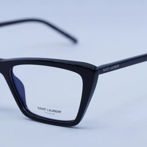 SAINT LAURENT SL737 MICA THIN OPT 001 Black/Transparent AR 54mm Eyeglasses Ne... - Picture 2 of 3