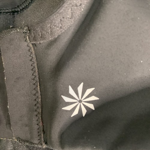 Athleta BH Damen 32C schwarz Sport BH Criss Cross Träger Rücken gepolstert Bügel - Bild 3 von 8