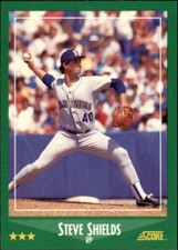 1988 Score #396 Steve Shields - NM