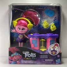 TROLLS WORLD TOUR PARTY DJ POPPY 6” DREAMWORKS HASBRO