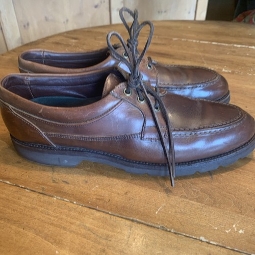 Allen Edmonds Estilo Vida Marrón Delantal Puntera Suela Cuero Cordones EE. UU. 11 A A - Imagen 4 de 10