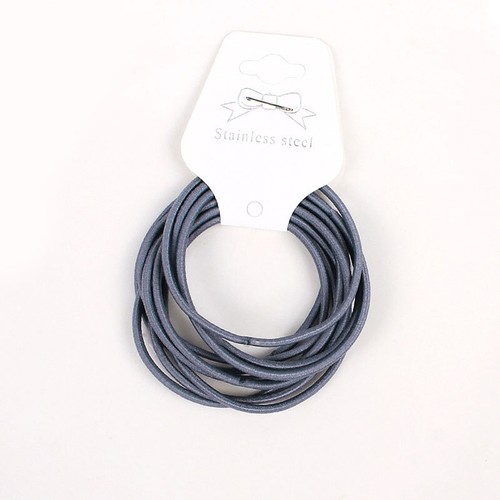 Elastische Haargummis Pferdeschwanz Gummibänder Seile Ring Scrunchies Damen Mädchen - Bild 14 von 20