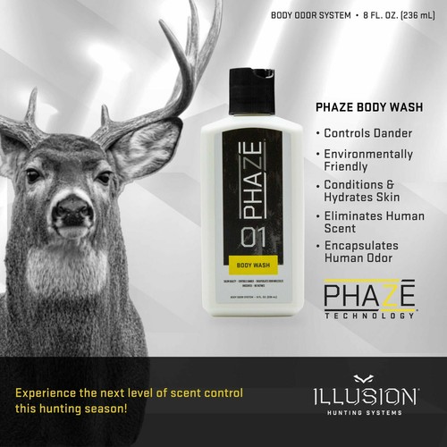 PhaZe 1 Body Wash - #1 Deer Hunter's Scent Elimination & Scent Control System! - Picture 5 of 7