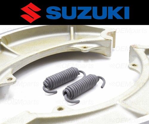 Set of (2) Suzuki FRONT Brake Shoes and Springs #54410-11020 (See Fitment Chart) - Picture 2 of 4