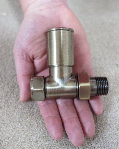 Modern Manual Radiator Valves - Milan Radiator Valve Set - Ideal for Towel Rails - Picture 45 of 52