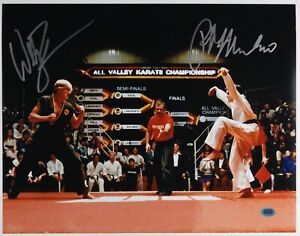 The-Karate-Kid-JSA-Signed-Autograph-11-x-14-CAS-Ralph-Macchio-William-Zabka