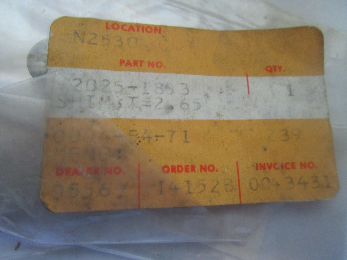 は NOS Kawasaki1993-2001 ZX1100 2001-2003 ZX1100ZX1200 SHIM T 2.35 PN