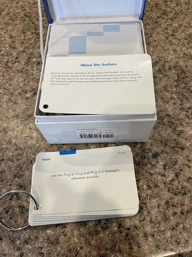 Barron's ACT Flash Cards : 400 Flash Cards, THIRD EDITION - Picture 4 of 4