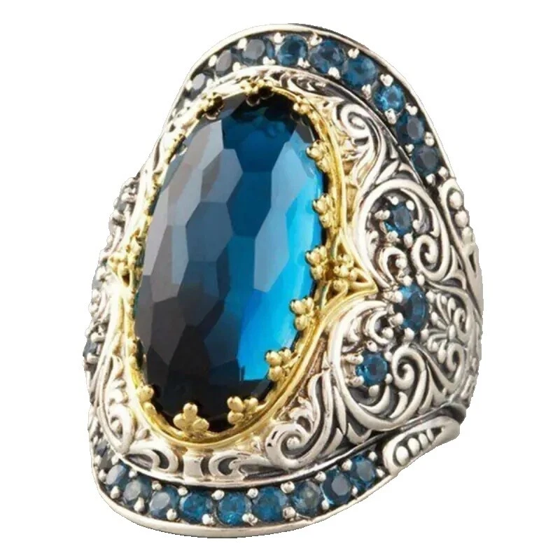 Topaz 8 Ring Fashion Rings