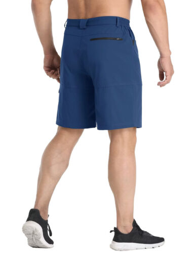 Mens Summer Outdoor Cargo Hiking Shorts Quick Dry Nylon Work Pants Casual Shorts - Picture 53 of 204
