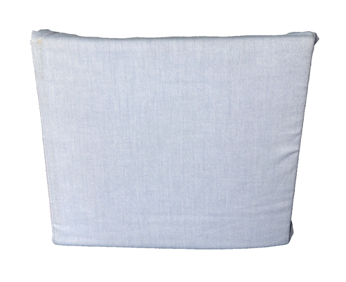 Ralph Lauren Organic Reversible Oxford Duvet Cover Solid Sky Blue Queen $400 - Picture 9 of 12