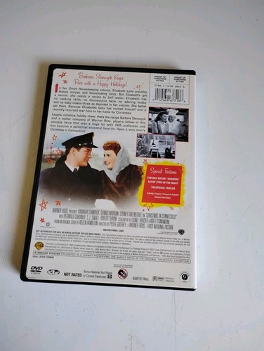 Christmas in Connecticut (DVD, 1945) - Picture 2 of 2