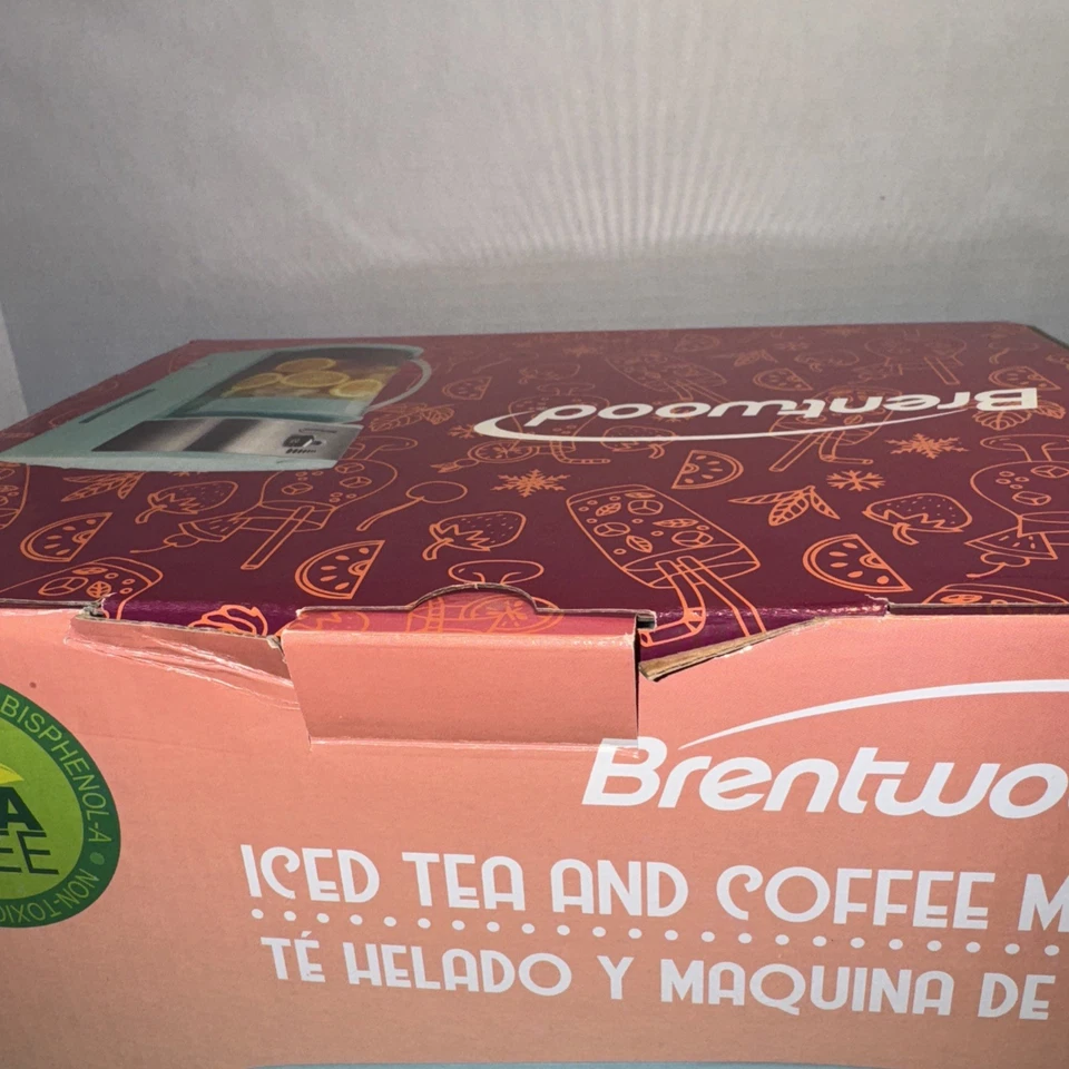 Cafetera y té helado Brentwood KT-2150 con jarra de 64 oz Foto 2 de 4