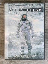 Interstellar DVD 2014 Christopher Nolan Matthew McConaughey Anne Hathaway