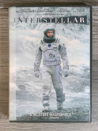 Interstellar DVD 2014 Christopher Nolan Matthew McConaughey Anne Hathaway - Imagen 1 de 3