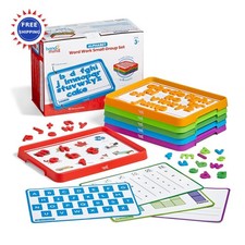 Alphabet Word Work Small Group Set Lowercase Magnetic Letters Trays Phonics